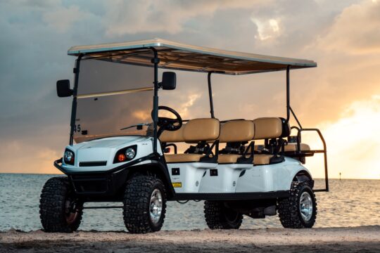 Key West 8-Seater Gas Powered Golf Cart Rental